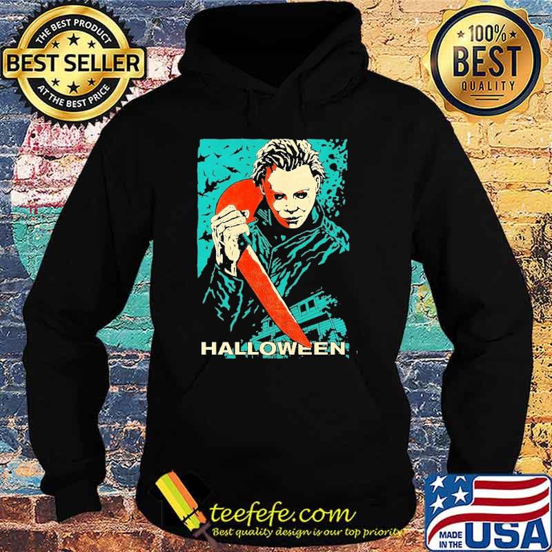 Halloween Movie Michael Myer Killer Horror Art Shirt Hoodie Halloween Movie Michael Myer Killer Horror Art Shirt Hoodie