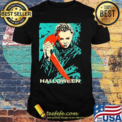 Halloween Movie Michael Myer Killer Horror Art Shirt