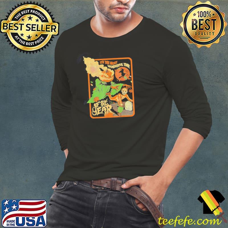 Halloween pumpkin it's the most wonderful time of the year s Long Sleeve Tee Halloween pumpkin it's the most wonderful time of the year s Long Sleeve Tee