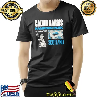 Hampden park scotland calvin Harris shirt