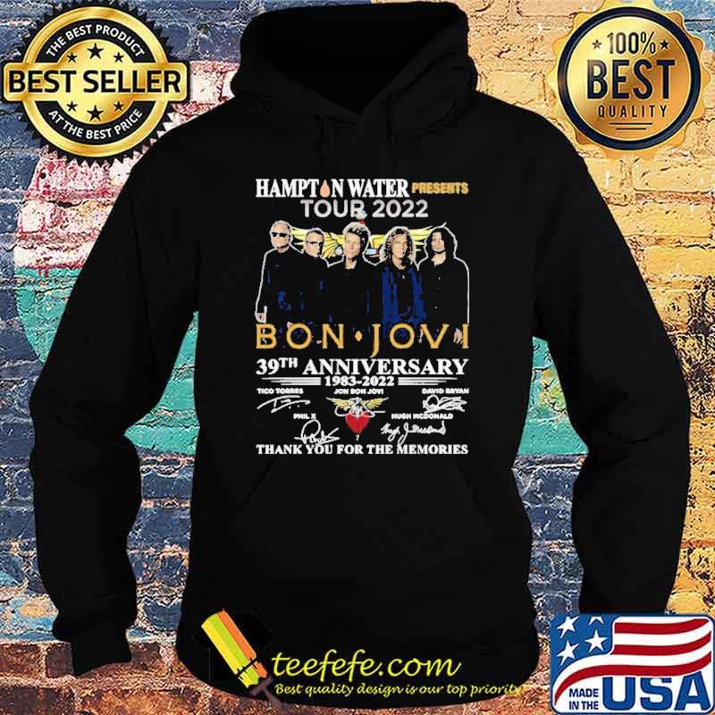 Hampton Water Presents Bon Jovi Tour 2022 Shirt Hoodie Hampton Water Presents Bon Jovi Tour 2022 Shirt Hoodie