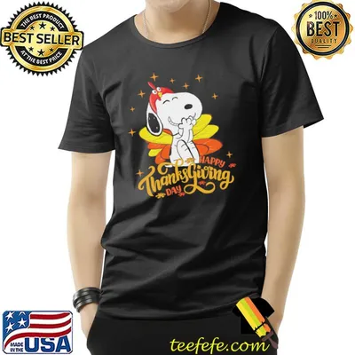 Happy thanksgiving Snoopy Snoopy thanksgiving party Peanuts Snoopy thanksgiving thankful and blessed shirt