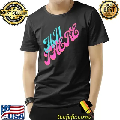 HI! THERE - LETTER DESIGN - T-SHIRT DESIGN Essential T-Shirt