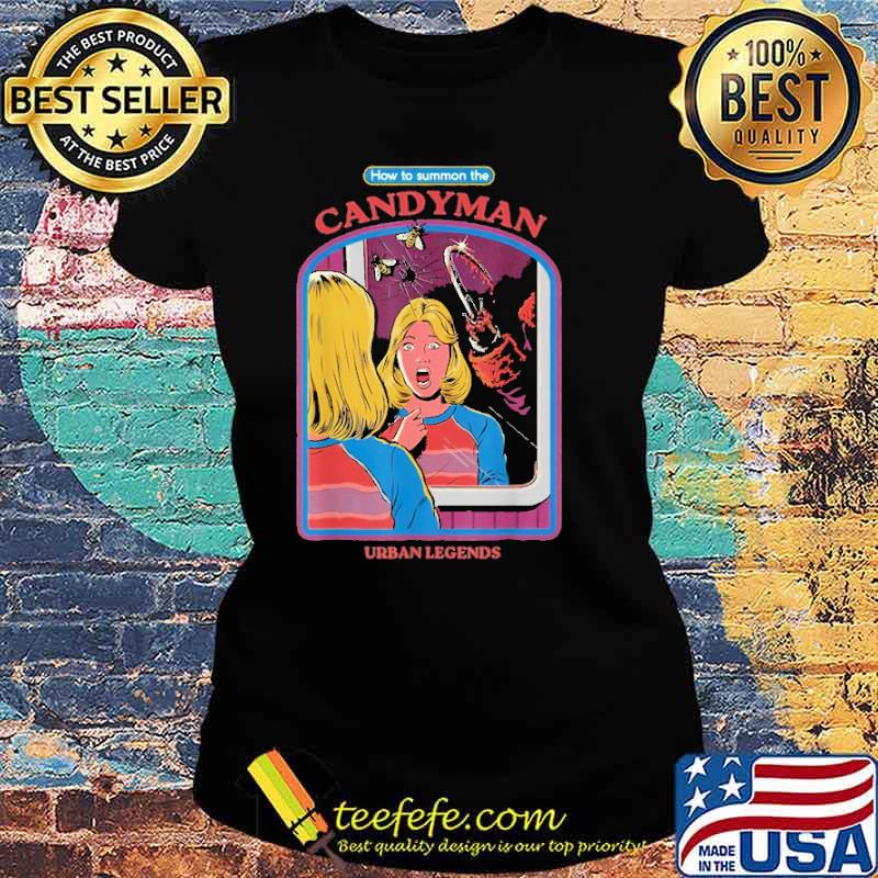 How to summon the candymon urban legend horror movie s Ladies tee How to summon the candymon urban legend horror movie s Ladies tee