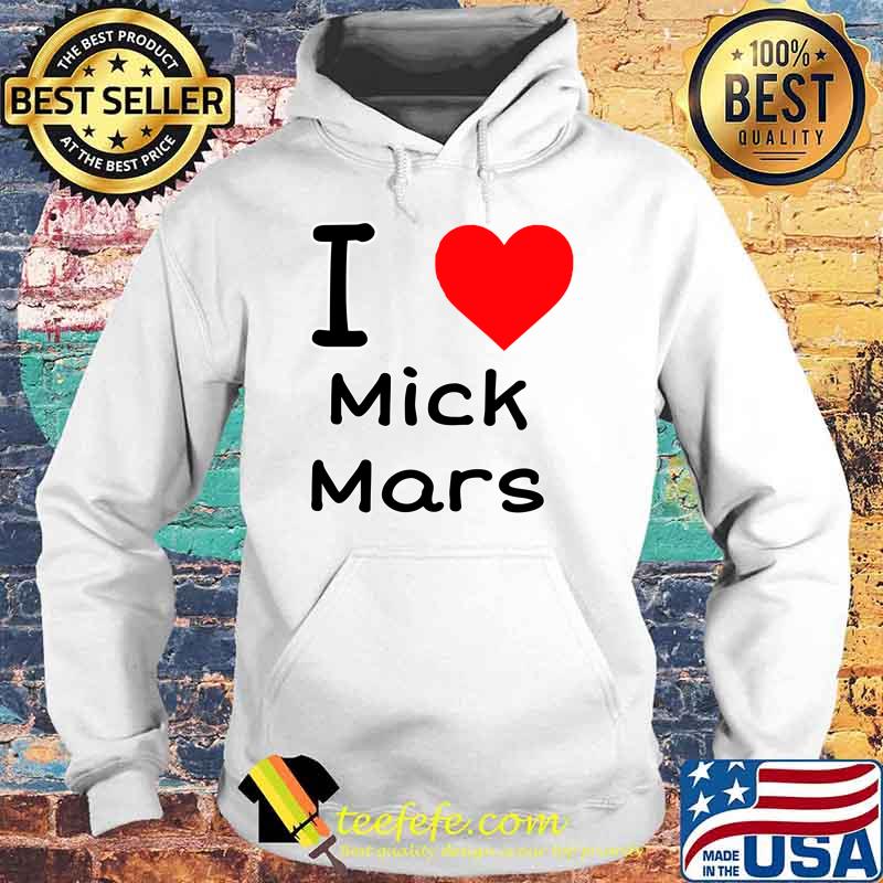 I heart Mick Mars Classic T-Shirt Hoodie I heart Mick Mars Classic T-Shirt Hoodie