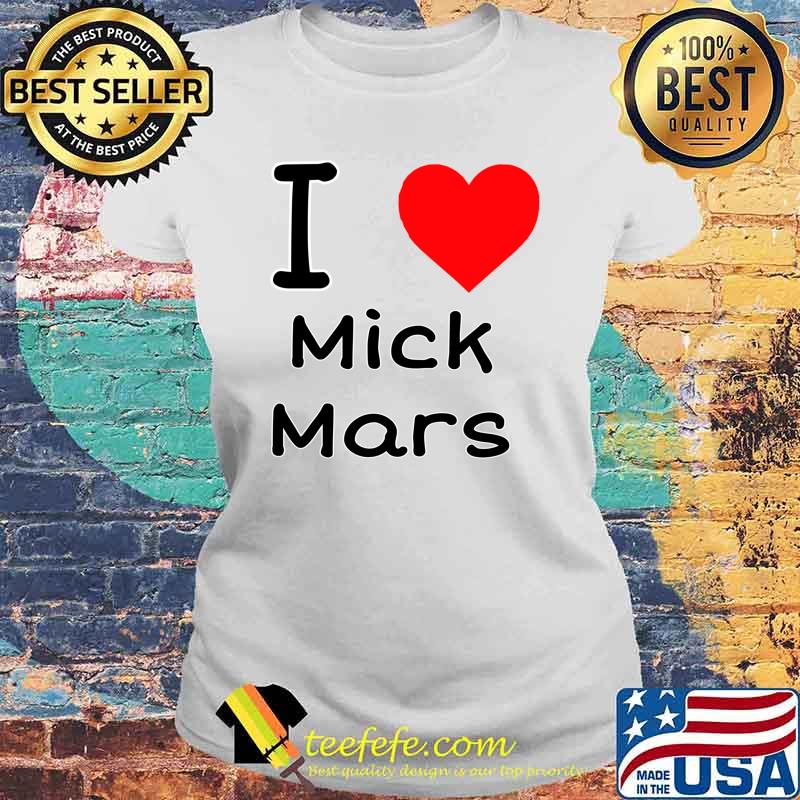 I heart Mick Mars Classic T-Shirt Laides tee I heart Mick Mars Classic T-Shirt Laides tee