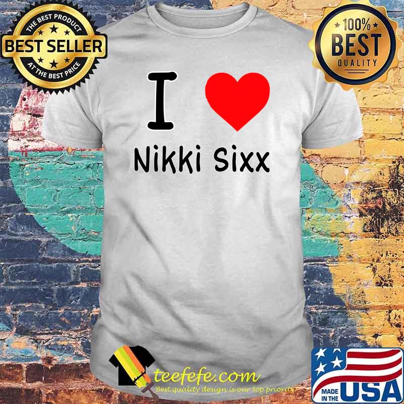 I heart Nikki Sixx Classic T-Shirt