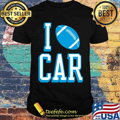 I Love CAR Football Classic T-Shirt