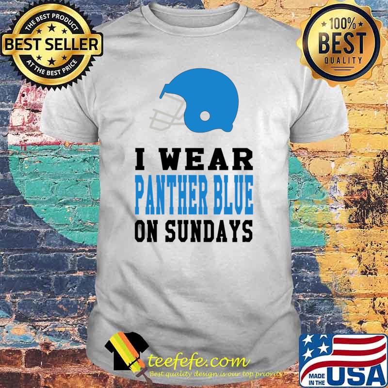 I Wear Panther Blue on Sundays Classic T-Shirt