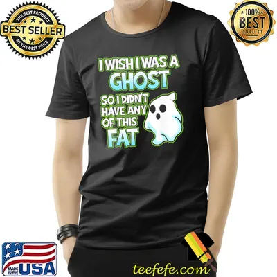 I wish I was a ghost halloween skeleton pumpkin graphic shirt
