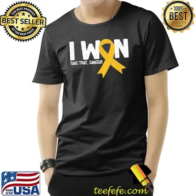 I won take that cancer childhood cancer survivor classic shirt