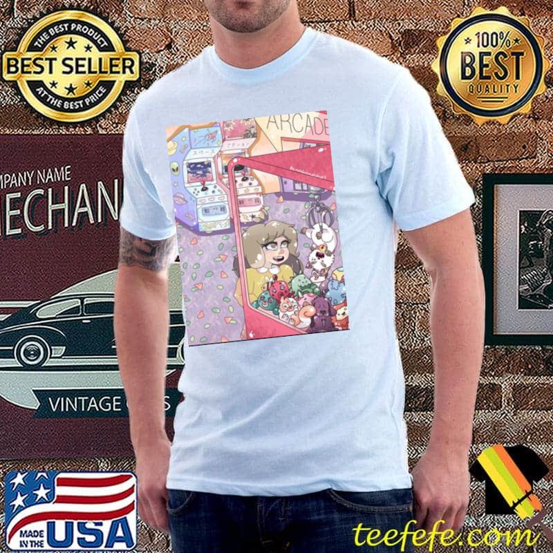 Iconic graphic bee and puppycat classic shirt