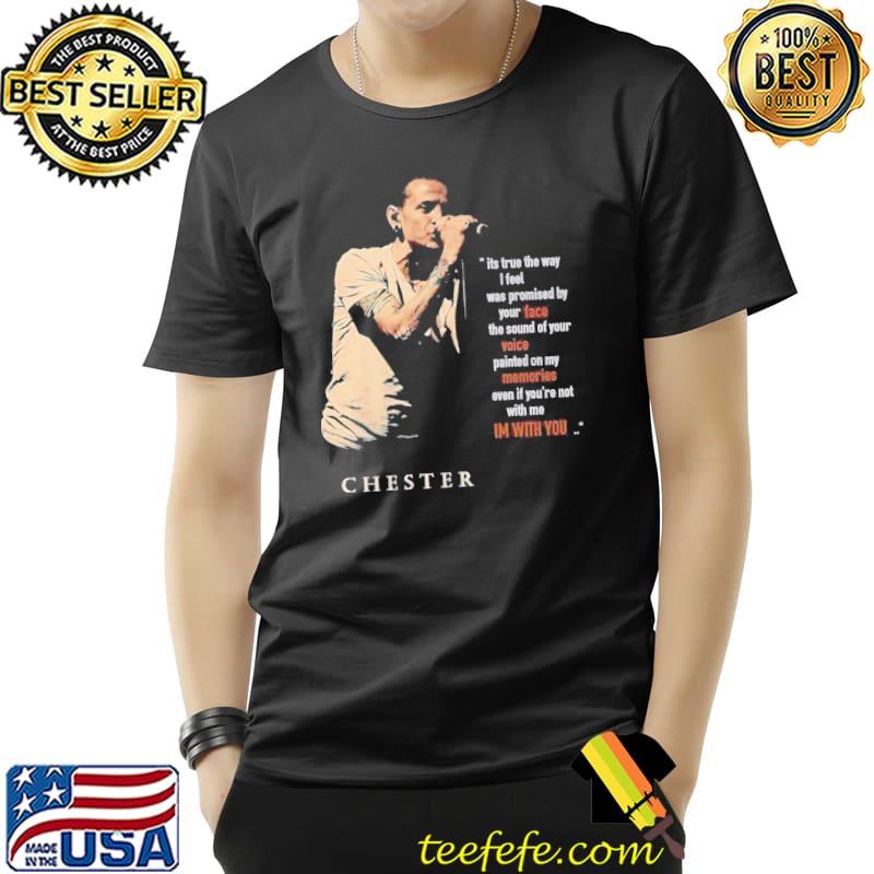 I'm with you linkin park chester singer shirt
