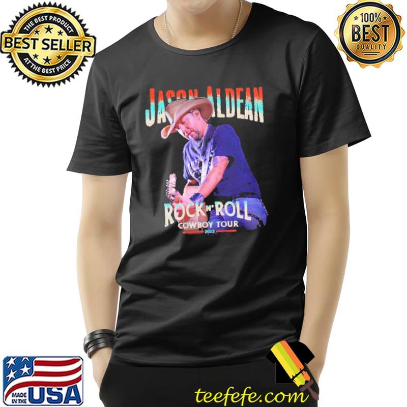 Jason aldean cowboy night tour 2022 shirt