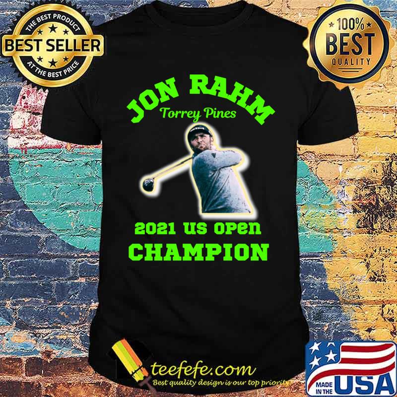 Jon Rahm 2021 US Open Champion T-Shirt Jon Rahm 2021 US Open Champion T-Shirt