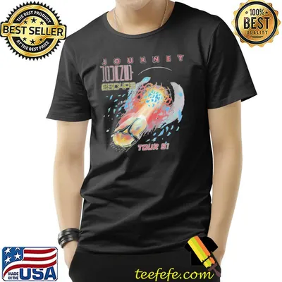 Journey escape tour black classic shirt