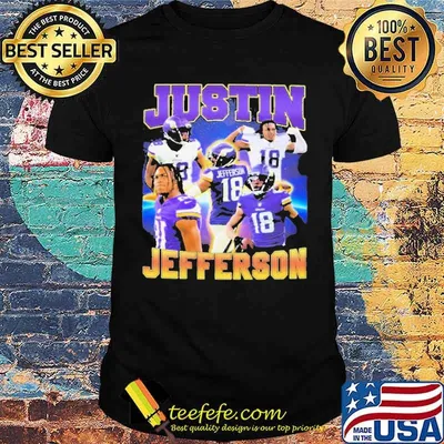 Justin Jefferson Minnesota Vikings Football shirt