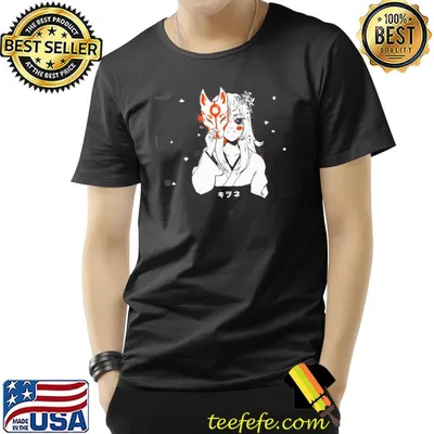 Kitsune girl anime classic shirt