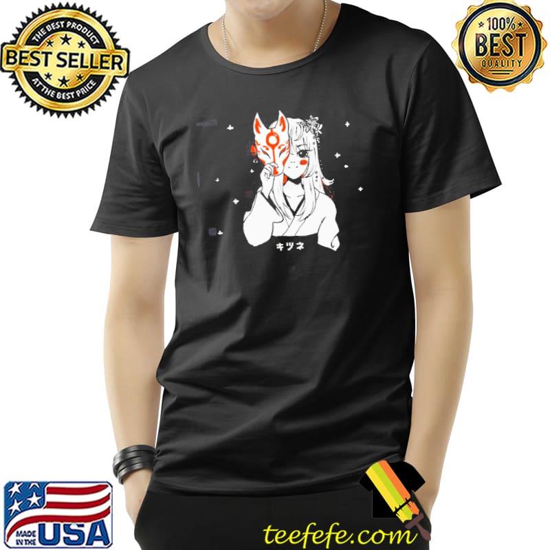 Kitsune girl anime classic shirt