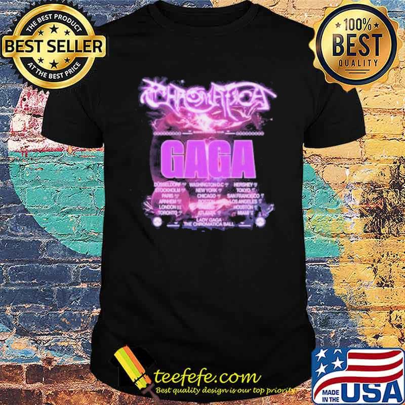 Lady Gaga Concert Tour 2022 Shirt