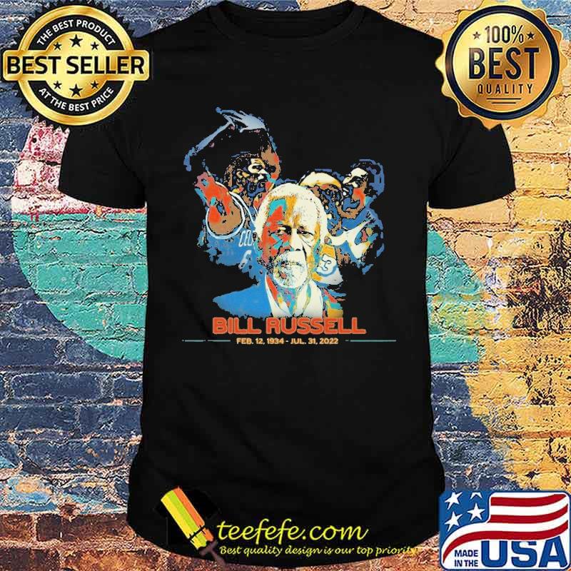 Legend Bill Russell Feb 12 1934 Shirt