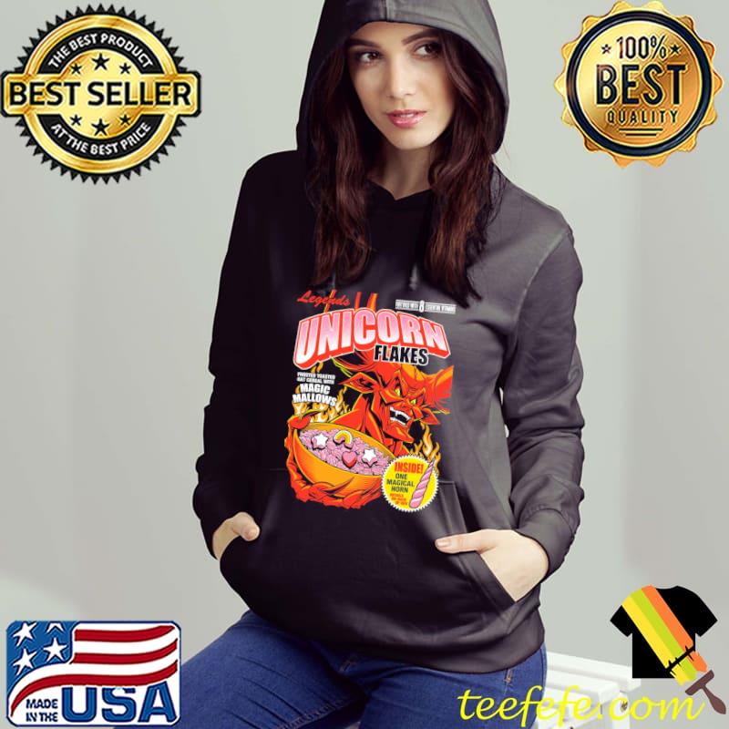 Legends unicorn flakes frosted toasted oat cereal with classic s Hoodie Legends unicorn flakes frosted toasted oat cereal with classic s Hoodie