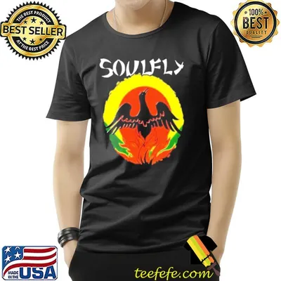 Live life hard soulfly band shirt