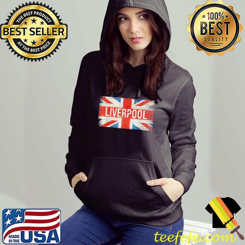 Liverpool united Kingdom british flag souvenir vintage s Hoodie Liverpool united Kingdom british flag souvenir vintage s Hoodie