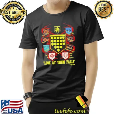 Look at them fall destiny game classic shirt
