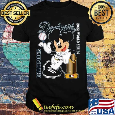 Los Angeles Dodgers 2022 world series champions mickey shirt