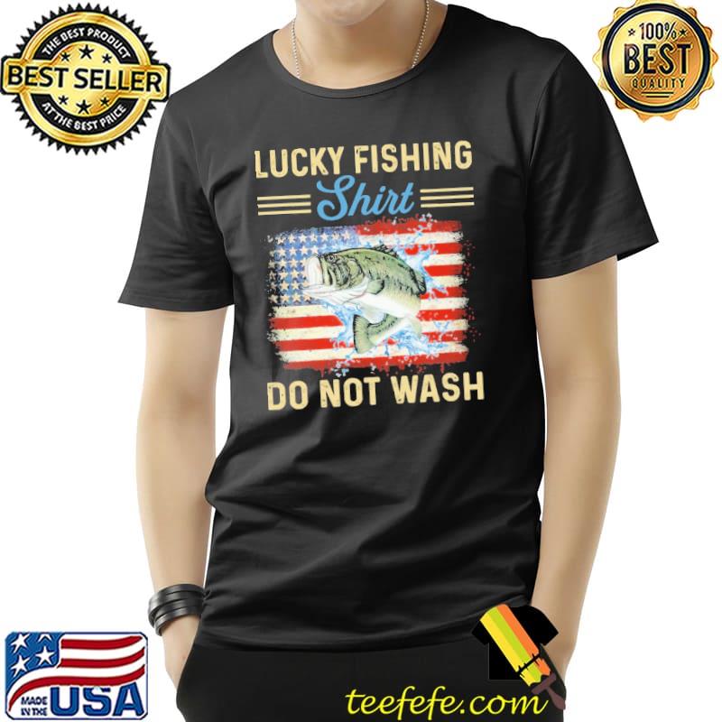 Lucky Fishing Shirt Do Not Wash Flag Shirt