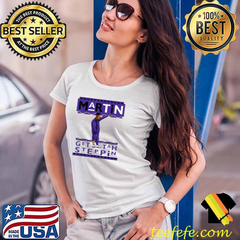 Martin Get Tah Steppin Concord Melanin Concord 5s T-Shirt Ladies Tee Martin Get Tah Steppin Concord Melanin Concord 5s T-Shirt Ladies Tee