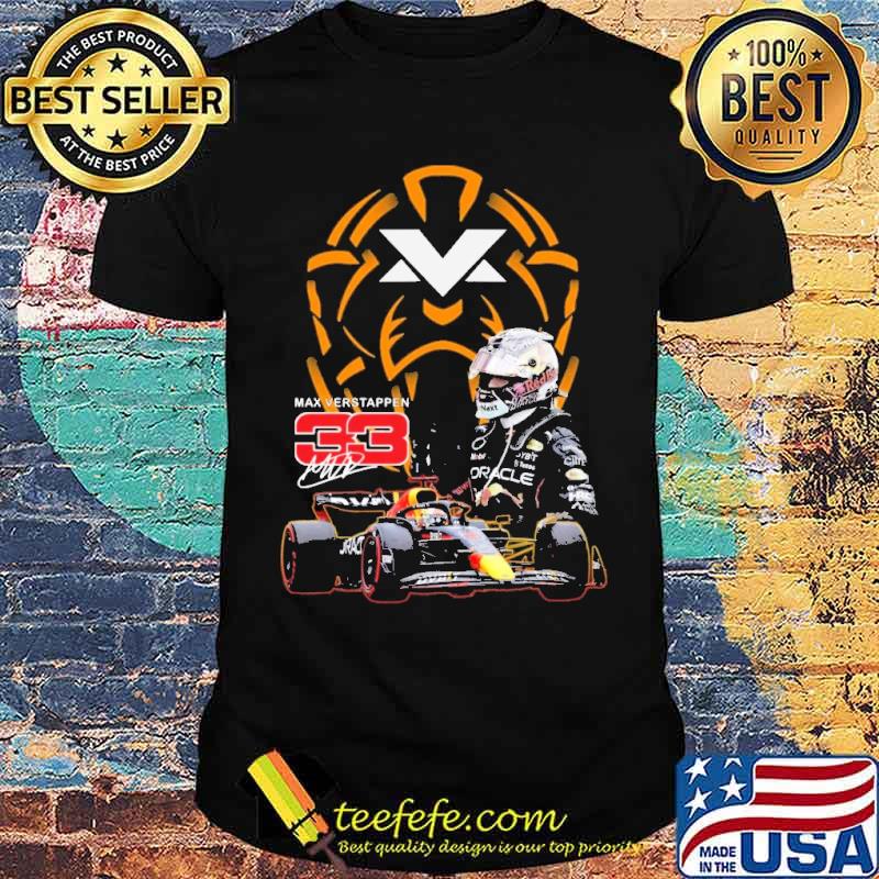 Max Verstappen 33 beperkte editie signature shirt Max Verstappen 33 beperkte editie signature shirt