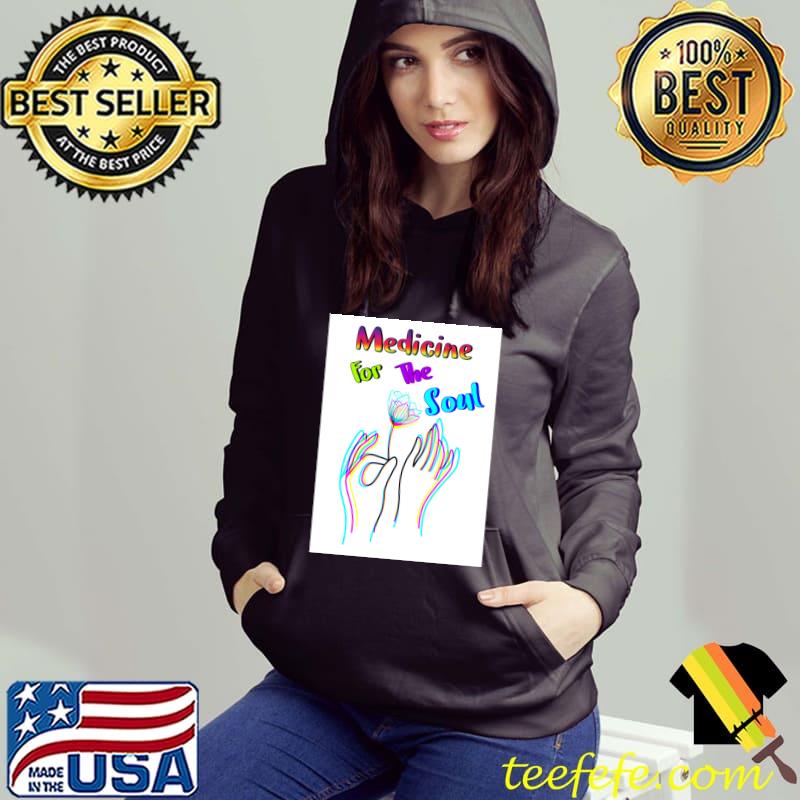 Medicine For The Soul Columbines Delicate Violet Moody Drop Indoors Gerbera T-Shirt Hoodie Medicine For The Soul Columbines Delicate Violet Moody Drop Indoors Gerbera T-Shirt Hoodie