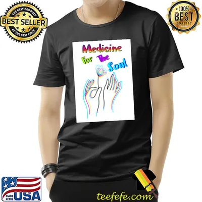 Medicine For The Soul Columbines Delicate Violet Moody Drop Indoors Gerbera T-Shirt