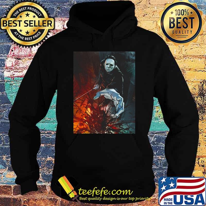 Michael Myer Killer Halloween Movie Poster Art Shirt Hoodie Michael Myer Killer Halloween Movie Poster Art Shirt Hoodie