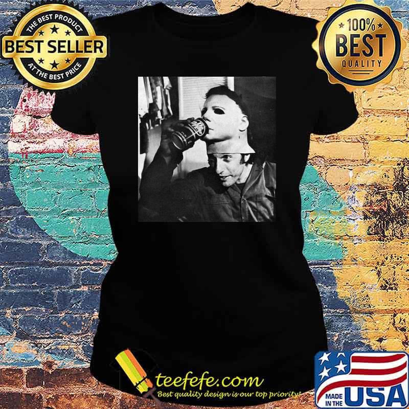 Michael Myer Killer Horror Mask Shirt Ladies tee Michael Myer Killer Horror Mask Shirt Ladies tee