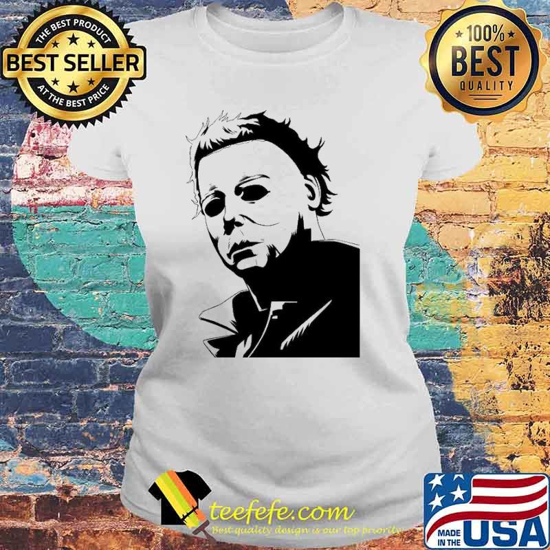 Michael Myer Killer Horror Poster Shirt Laides tee Michael Myer Killer Horror Poster Shirt Laides tee