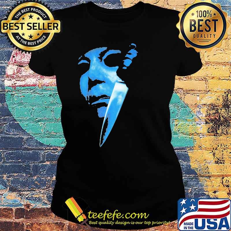 Michael Myer Killer Horror With Knife Shirt Ladies tee Michael Myer Killer Horror With Knife Shirt Ladies tee