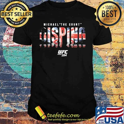 Michael The Count Disping UFC Shirt