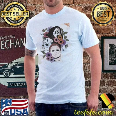 Miller Horror Flower Shirt