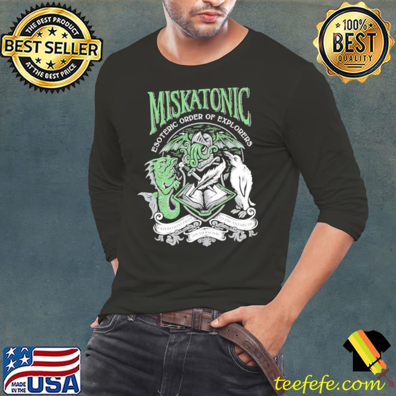 Miskatonic esoteric order of explorers s Long Sleeve Tee Miskatonic esoteric order of explorers s Long Sleeve Tee