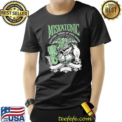 Miskatonic esoteric order of explorers shirt