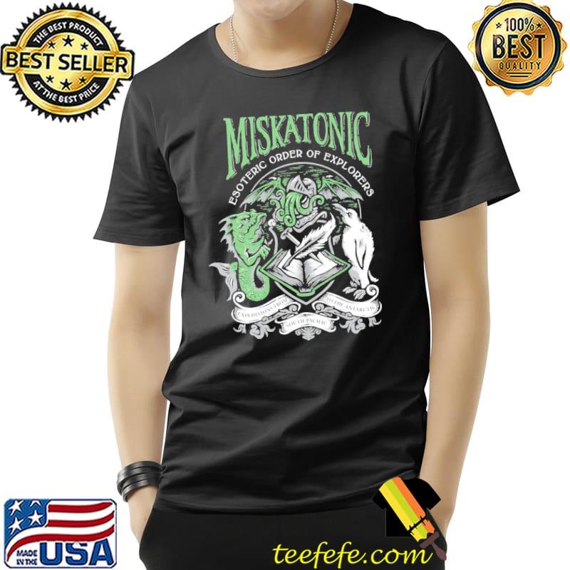 Miskatonic esoteric order of explorers shirt Miskatonic esoteric order of explorers shirt