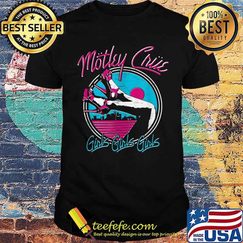 Mötley Crüe - Girls Girls Girls Heels T-Shirt