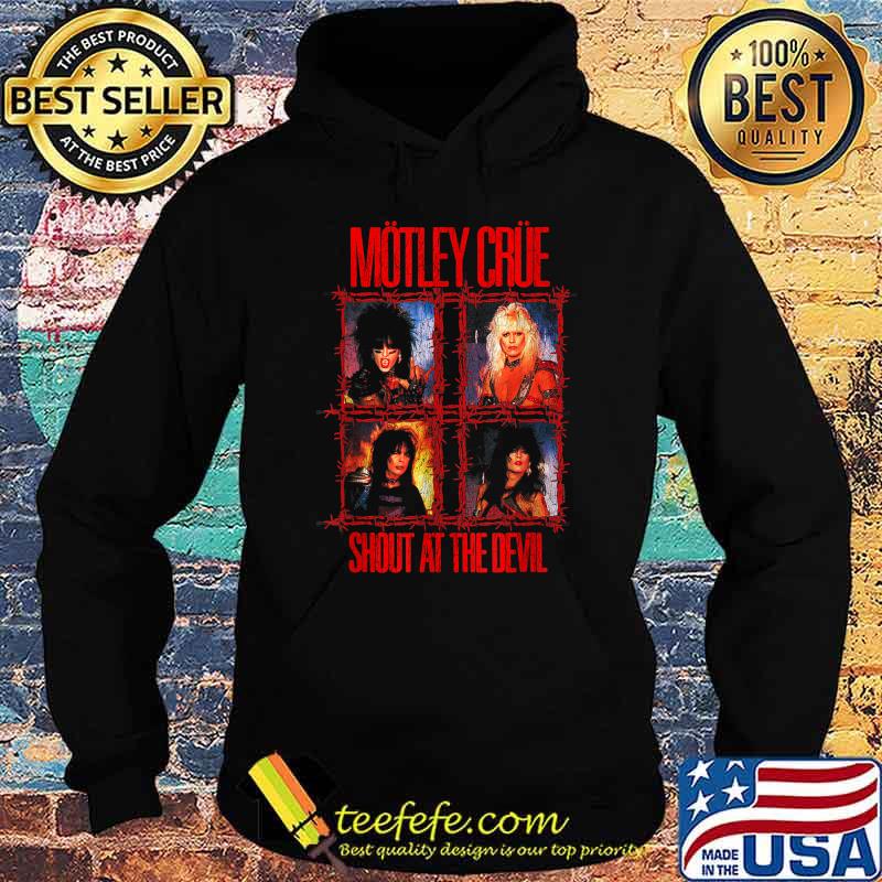 Mötley Crüe - Shout At The Devil - Wire T-Shirt Hoodie Mötley Crüe - Shout At The Devil - Wire T-Shirt Hoodie