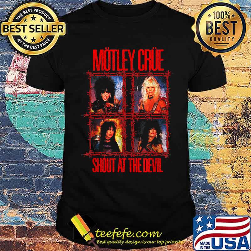 Mötley Crüe - Shout At The Devil - Wire T-Shirt