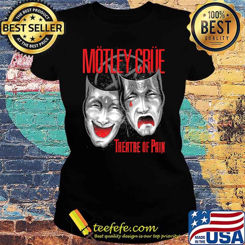 Mötley Crüe - Theatre Of Pain - Cry T-Shirt Ladies tee Mötley Crüe - Theatre Of Pain - Cry T-Shirt Ladies tee