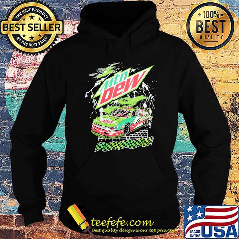 Mountain Dew NASCAR Team Shirt Hoodie Mountain Dew NASCAR Team Shirt Hoodie