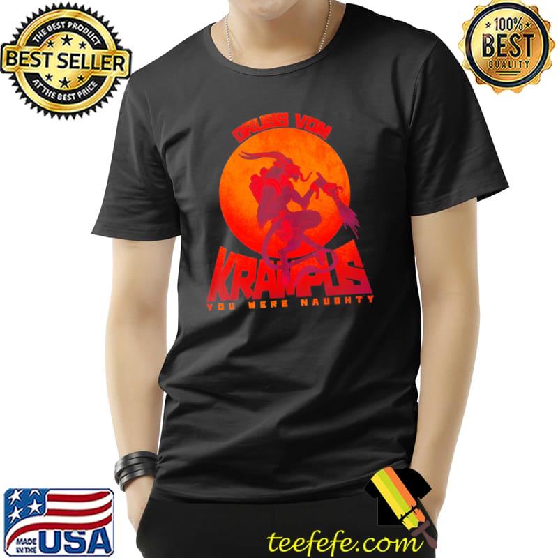 Mr krampus gruss vom you were naughty shirt Mr krampus gruss vom you were naughty shirt